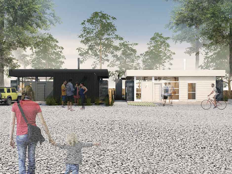 La imagen puede contener: Slide 2 - Casas Munay & Urpy, Herrera Arquitectos