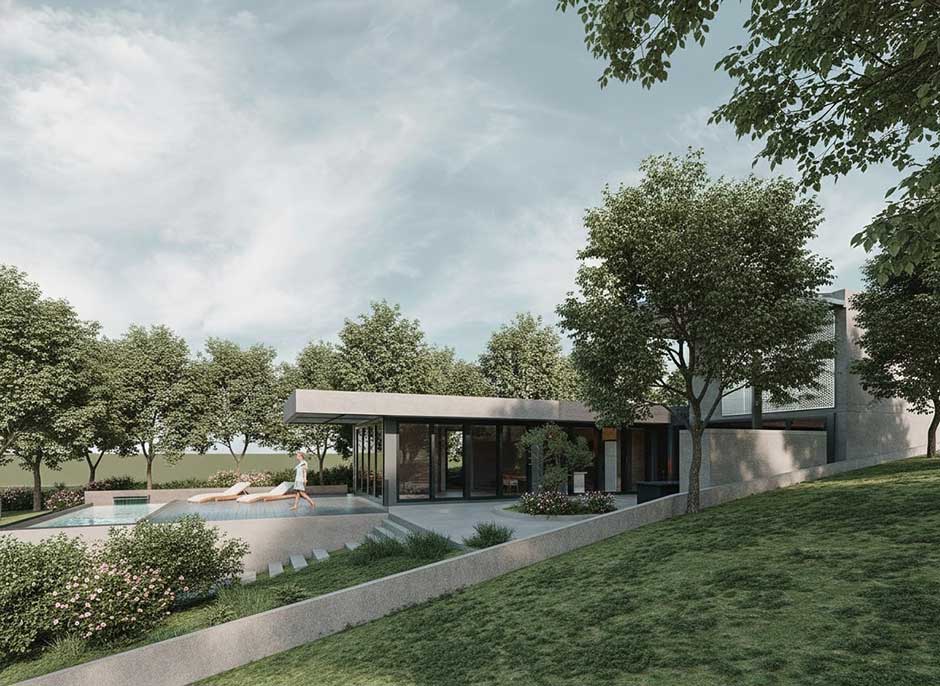 La imagen puede contener: Slide 4 - Casa La Quebrada Lima, Herrera Arquitectos