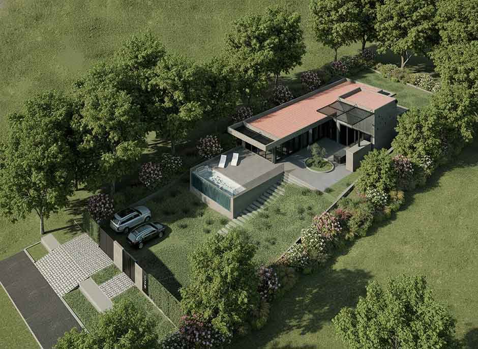 La imagen puede contener: Slide 6 - Casa La Quebrada Lima, Herrera Arquitectos