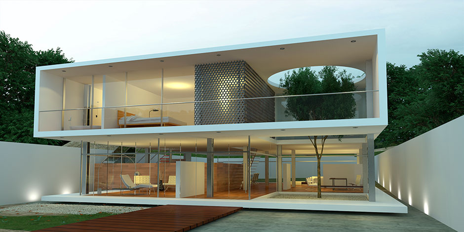 La imagen puede contener: Slide 3 Casa Prefabricada, Herrera Arquitectos