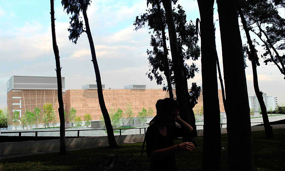La imagen puede contener: Slide 3 Universidad UTEC, Herrera Arquitectos